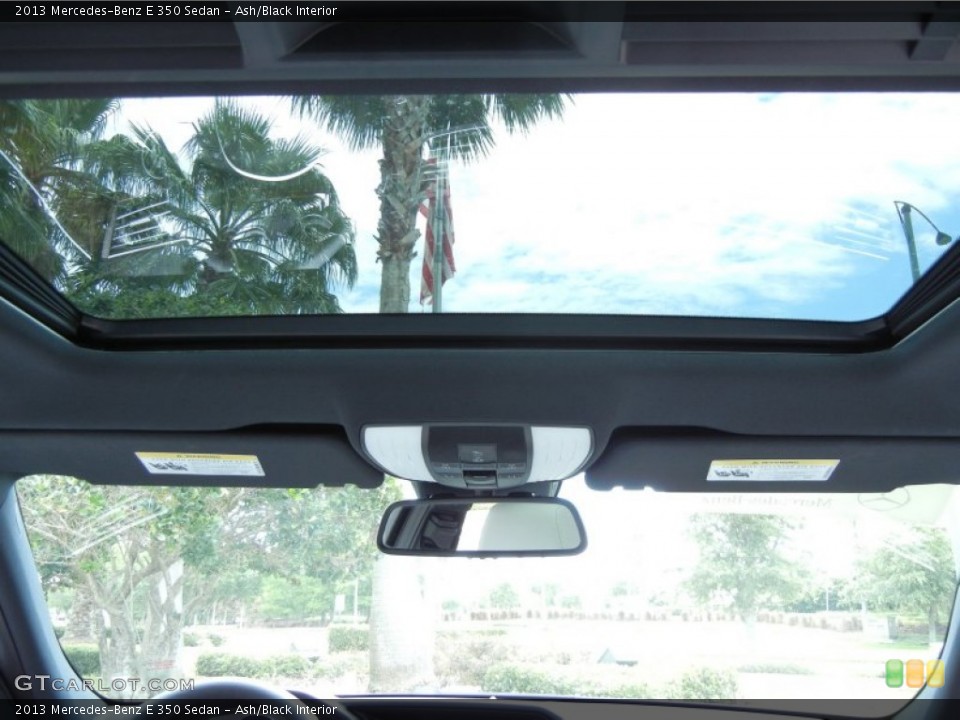 Ash/Black Interior Sunroof for the 2013 Mercedes-Benz E 350 Sedan #80992968