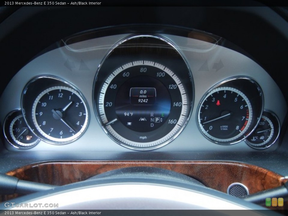 Ash/Black Interior Gauges for the 2013 Mercedes-Benz E 350 Sedan #80993041