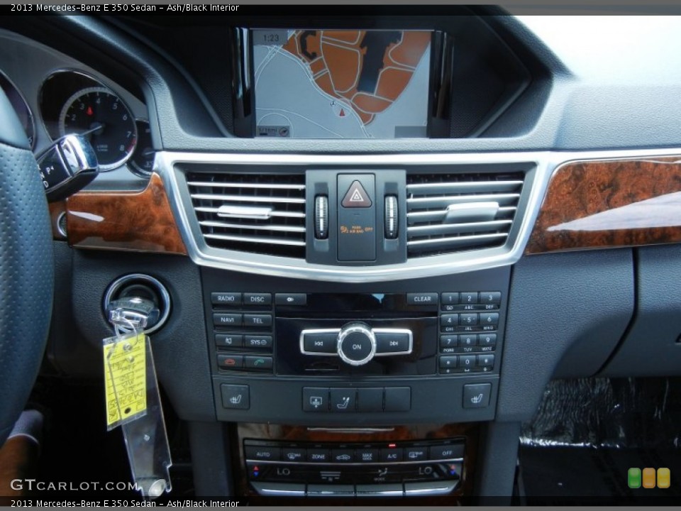 Ash/Black Interior Controls for the 2013 Mercedes-Benz E 350 Sedan #80993059