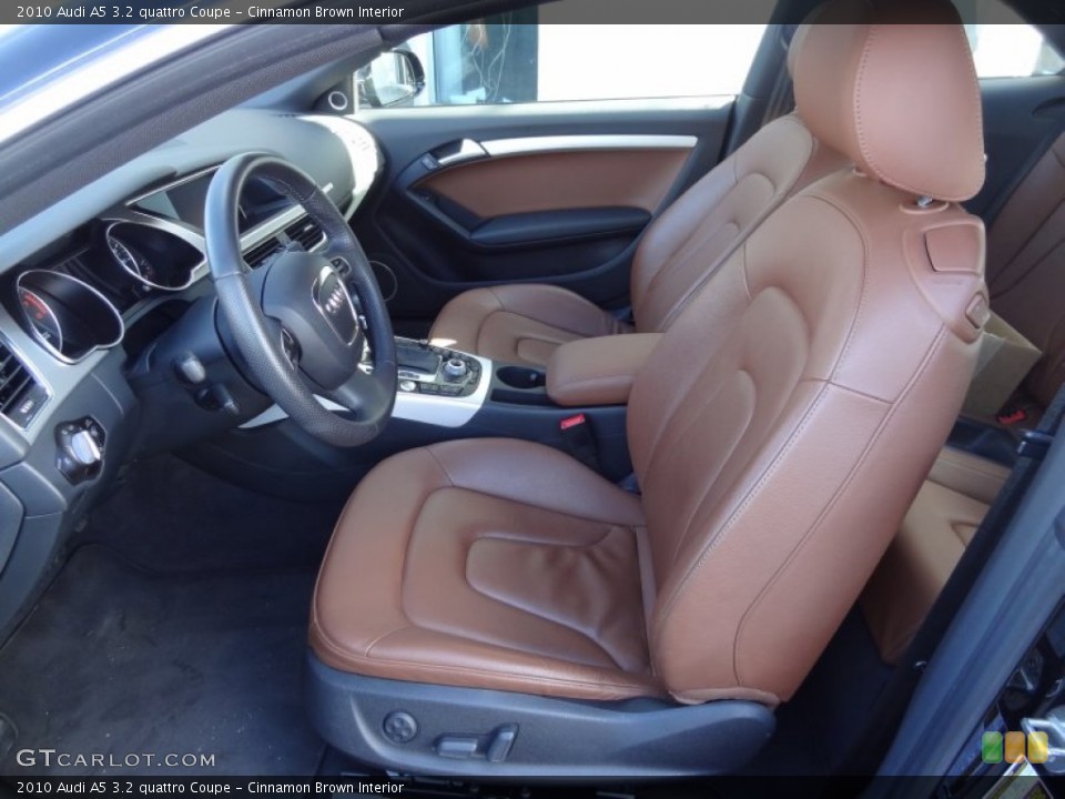 Cinnamon Brown Interior Photo for the 2010 Audi A5 3.2 quattro Coupe #80993177