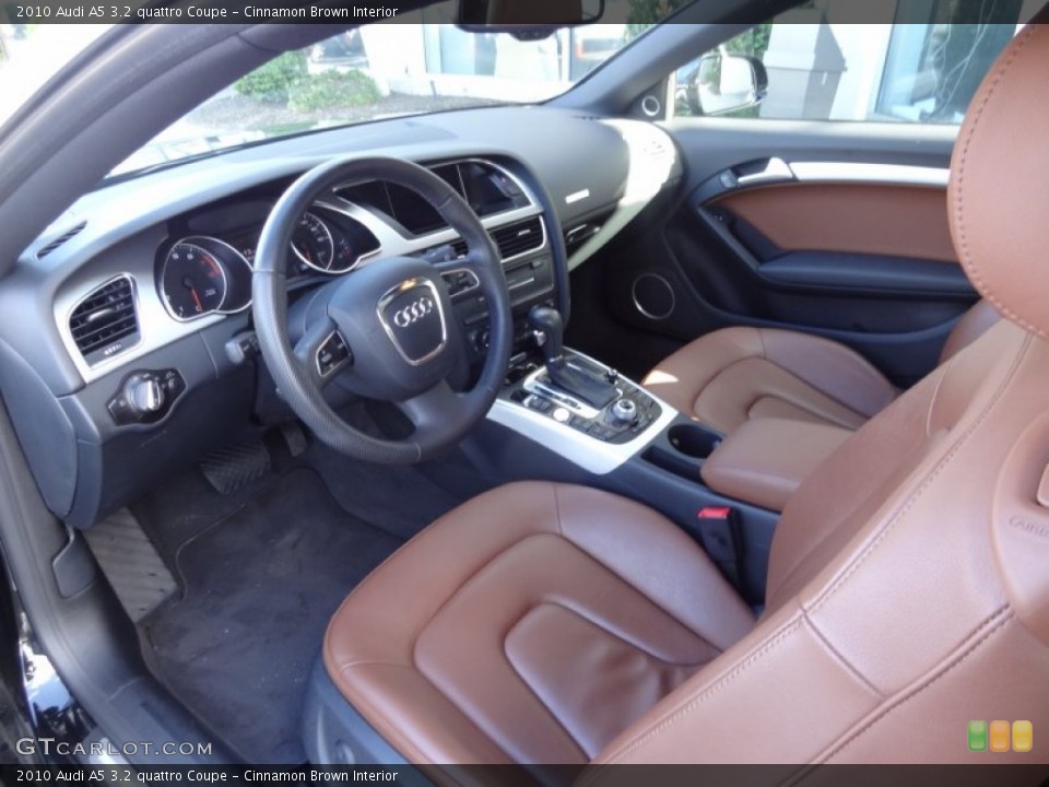 Cinnamon Brown 2010 Audi A5 Interiors