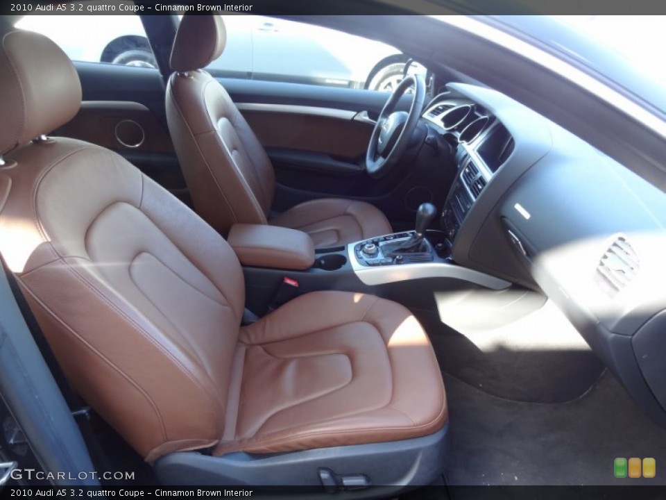 Cinnamon Brown Interior Front Seat for the 2010 Audi A5 3.2 quattro Coupe #80993255