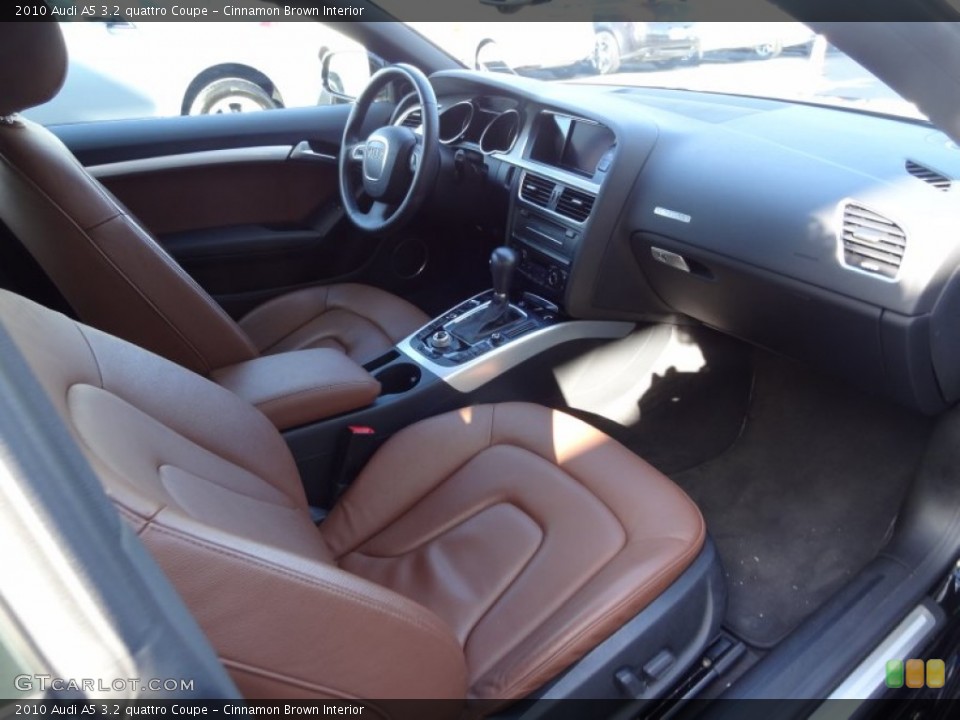 Cinnamon Brown Interior Front Seat for the 2010 Audi A5 3.2 quattro Coupe #80993286