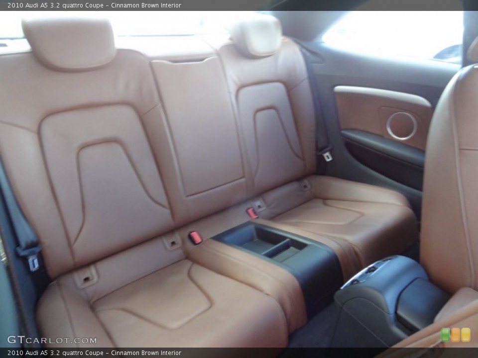 Cinnamon Brown Interior Rear Seat for the 2010 Audi A5 3.2 quattro Coupe #80993318