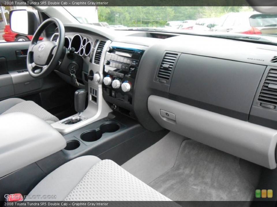 Graphite Gray Interior Dashboard for the 2008 Toyota Tundra SR5 Double Cab #80993334