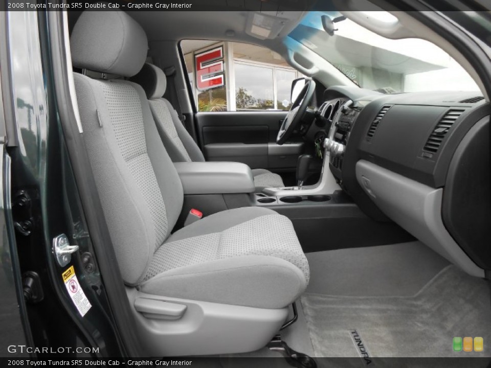 Graphite Gray Interior Front Seat for the 2008 Toyota Tundra SR5 Double Cab #80993354