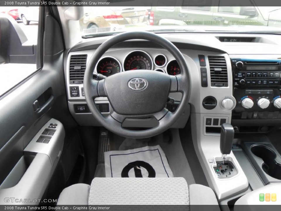 Graphite Gray Interior Dashboard for the 2008 Toyota Tundra SR5 Double Cab #80993492