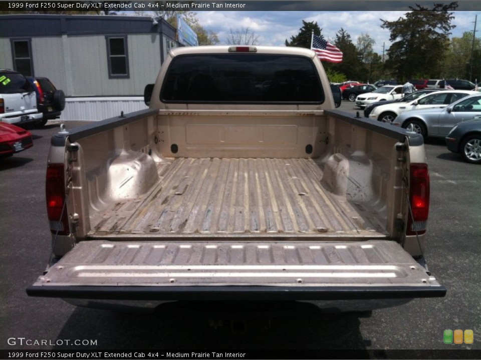 Medium Prairie Tan Interior Trunk for the 1999 Ford F250 Super Duty XLT Extended Cab 4x4 #80995188