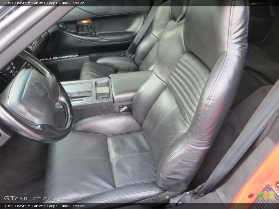 Black Interior Photo for the 1994 Chevrolet Corvette Coupe #80996105