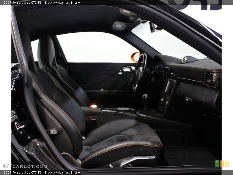 Black w/Alcantara Interior Front Seat for the 2007 Porsche 911 GT3 RS #80998453