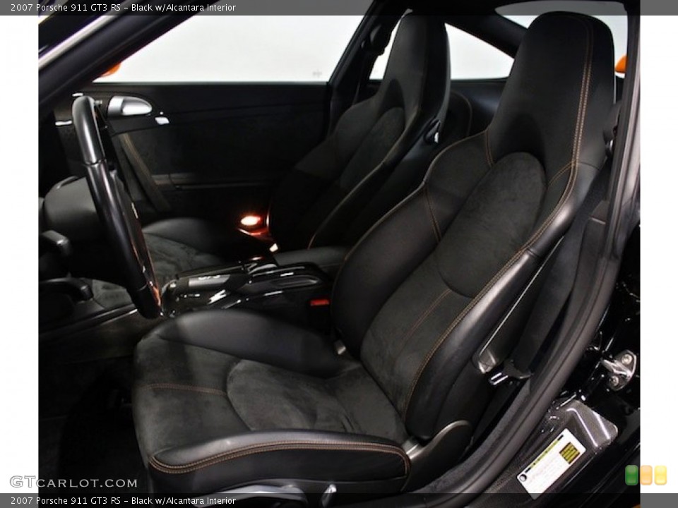 Black w/Alcantara Interior Front Seat for the 2007 Porsche 911 GT3 RS #80998476