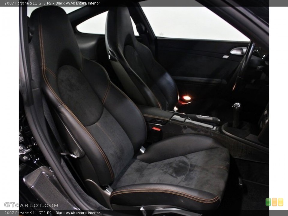 Black w/Alcantara Interior Front Seat for the 2007 Porsche 911 GT3 RS #80998496