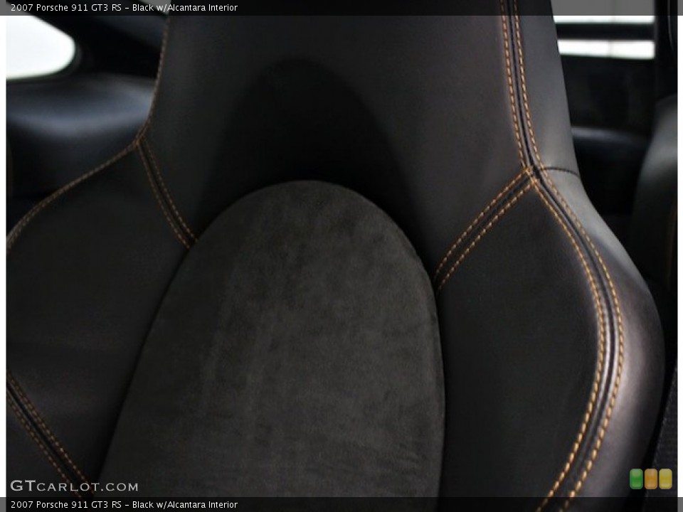 Black w/Alcantara Interior Front Seat for the 2007 Porsche 911 GT3 RS #80998514