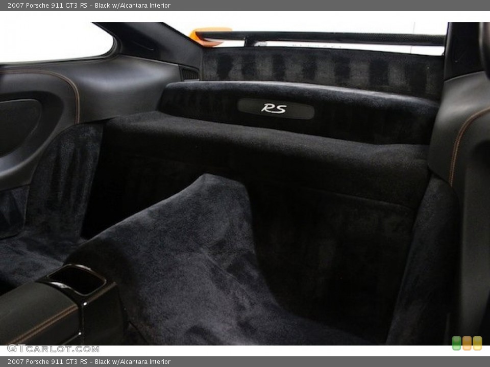 Black w/Alcantara Interior Rear Seat for the 2007 Porsche 911 GT3 RS #80998532