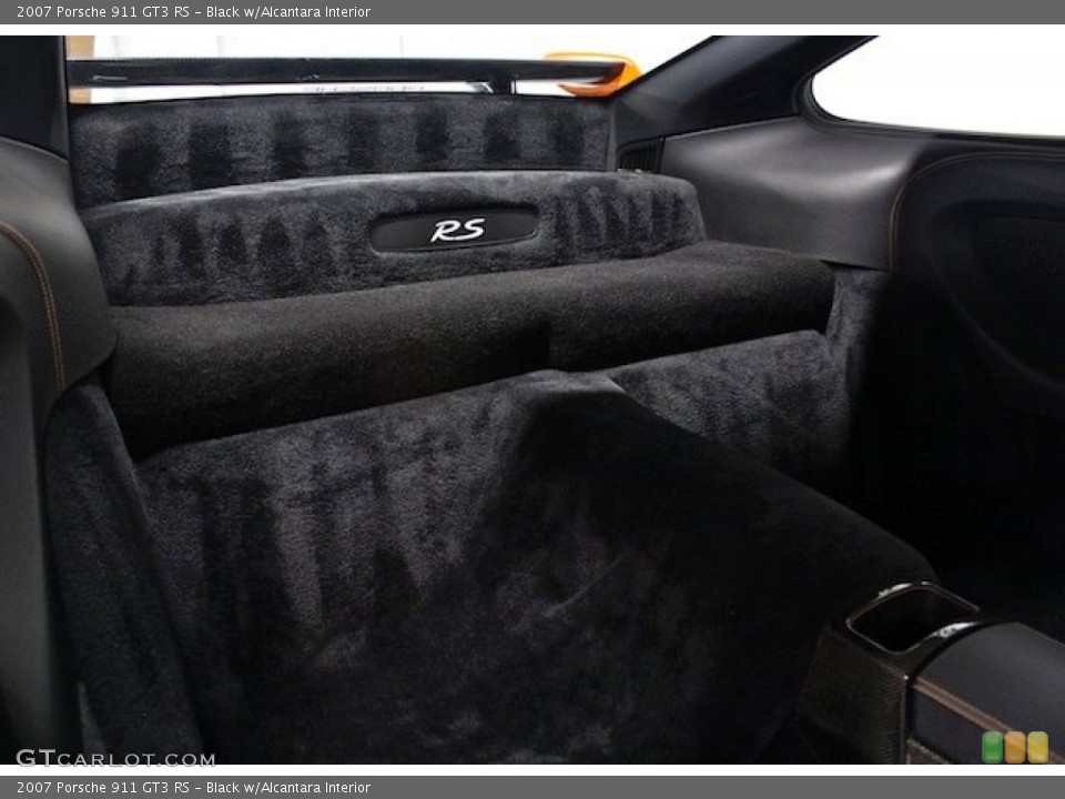 Black w/Alcantara Interior Rear Seat for the 2007 Porsche 911 GT3 RS #80998555
