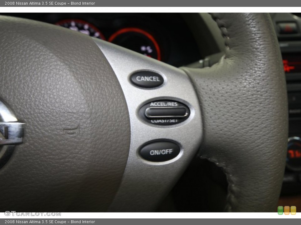 Blond Interior Controls for the 2008 Nissan Altima 3.5 SE Coupe #80998631