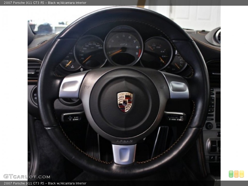Black w/Alcantara Interior Steering Wheel for the 2007 Porsche 911 GT3 RS #80998649