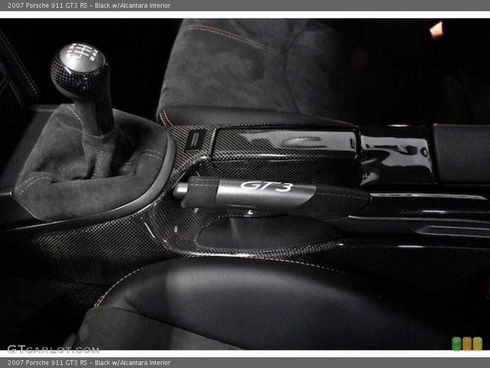 Black w/Alcantara Interior Controls for the 2007 Porsche 911 GT3 RS #80998806