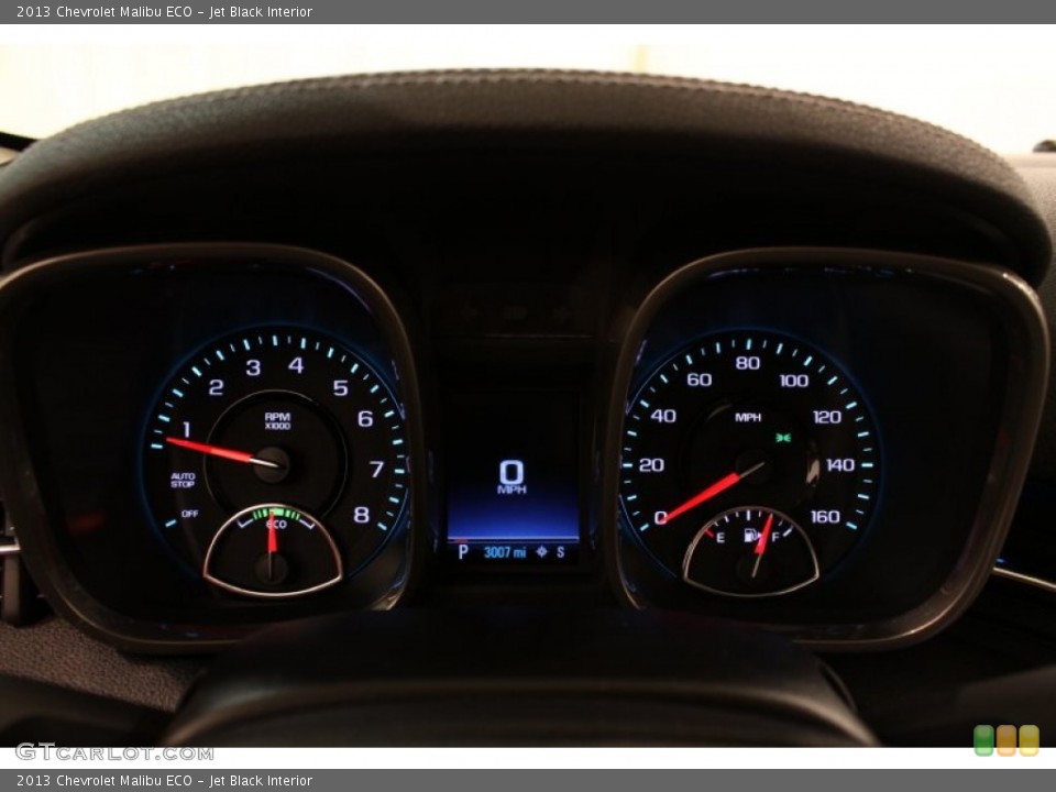 Jet Black Interior Gauges for the 2013 Chevrolet Malibu ECO #80998922