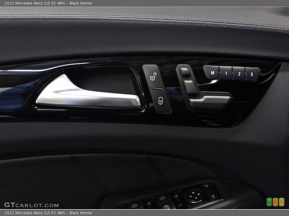 Black Interior Controls for the 2012 Mercedes-Benz CLS 63 AMG #80999596