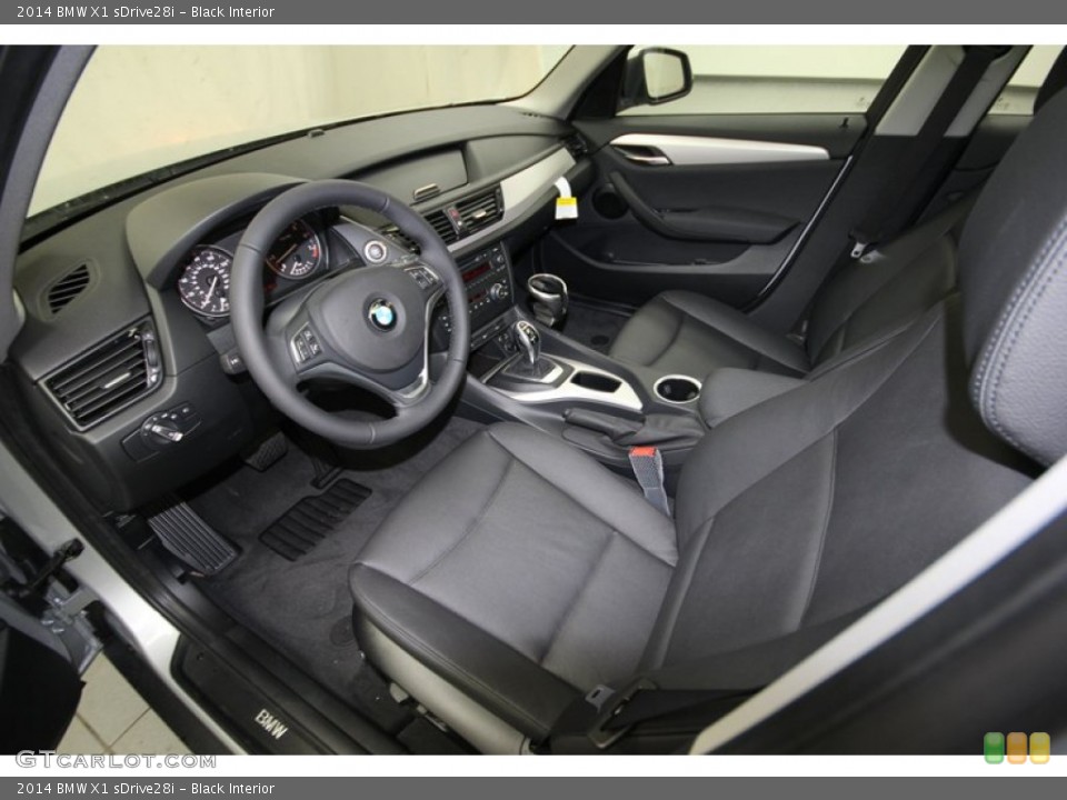 Black Interior Prime Interior for the 2014 BMW X1 sDrive28i #80999615
