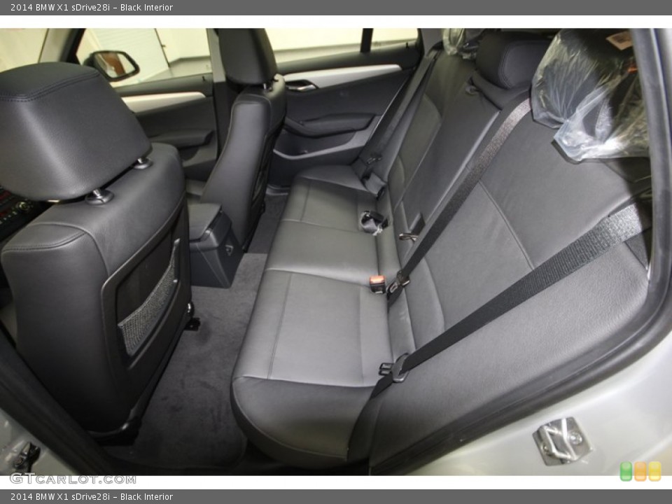 Black Interior Rear Seat for the 2014 BMW X1 sDrive28i #80999636