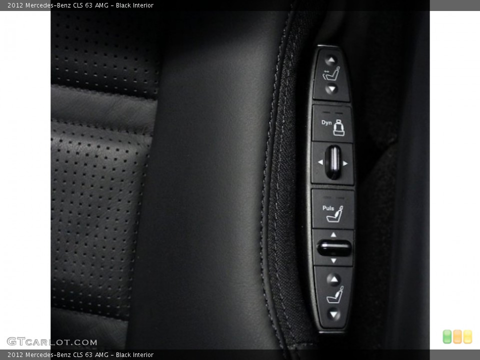 Black Interior Controls for the 2012 Mercedes-Benz CLS 63 AMG #80999731