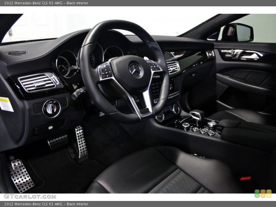 Black Interior Photo for the 2012 Mercedes-Benz CLS 63 AMG #80999748