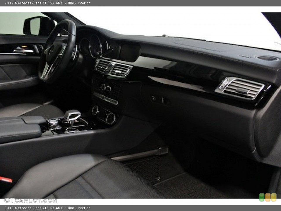 Black Interior Dashboard for the 2012 Mercedes-Benz CLS 63 AMG #80999765