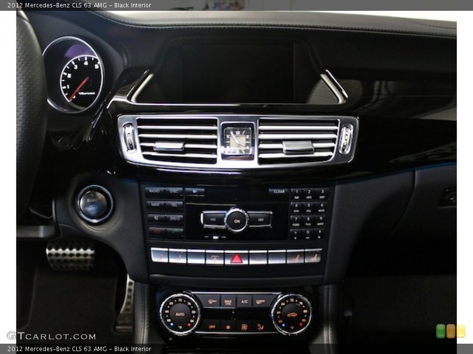 Black Interior Controls for the 2012 Mercedes-Benz CLS 63 AMG #80999858