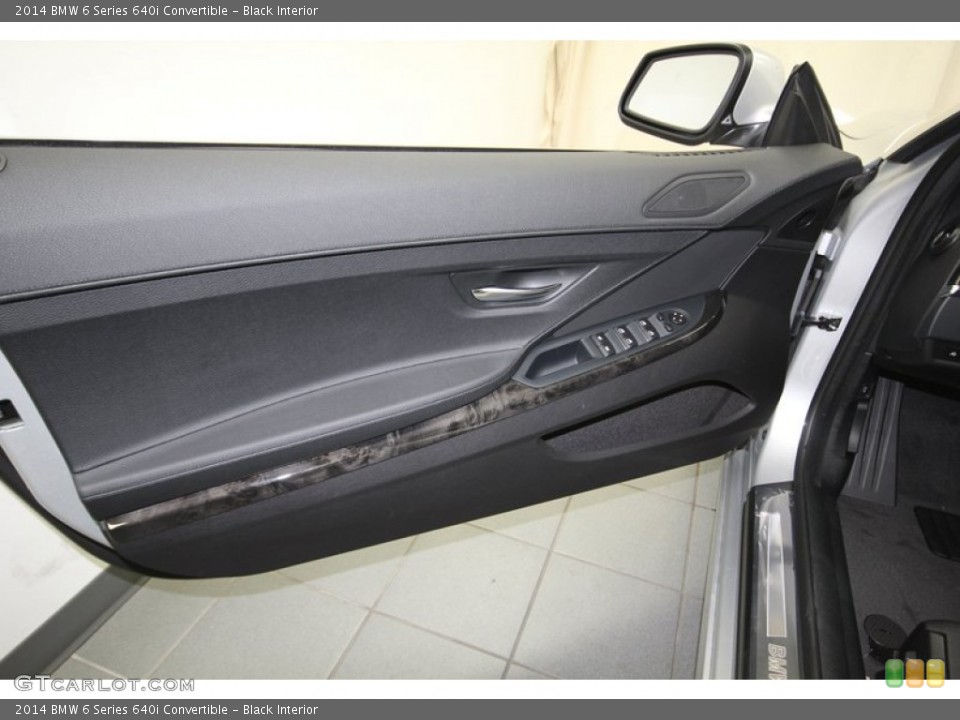 Black Interior Door Panel for the 2014 BMW 6 Series 640i Convertible #81000222