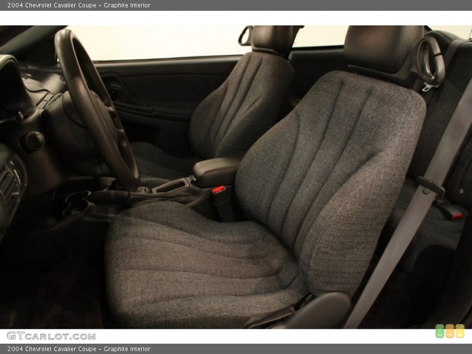 Graphite Interior Photo for the 2004 Chevrolet Cavalier Coupe #81000605