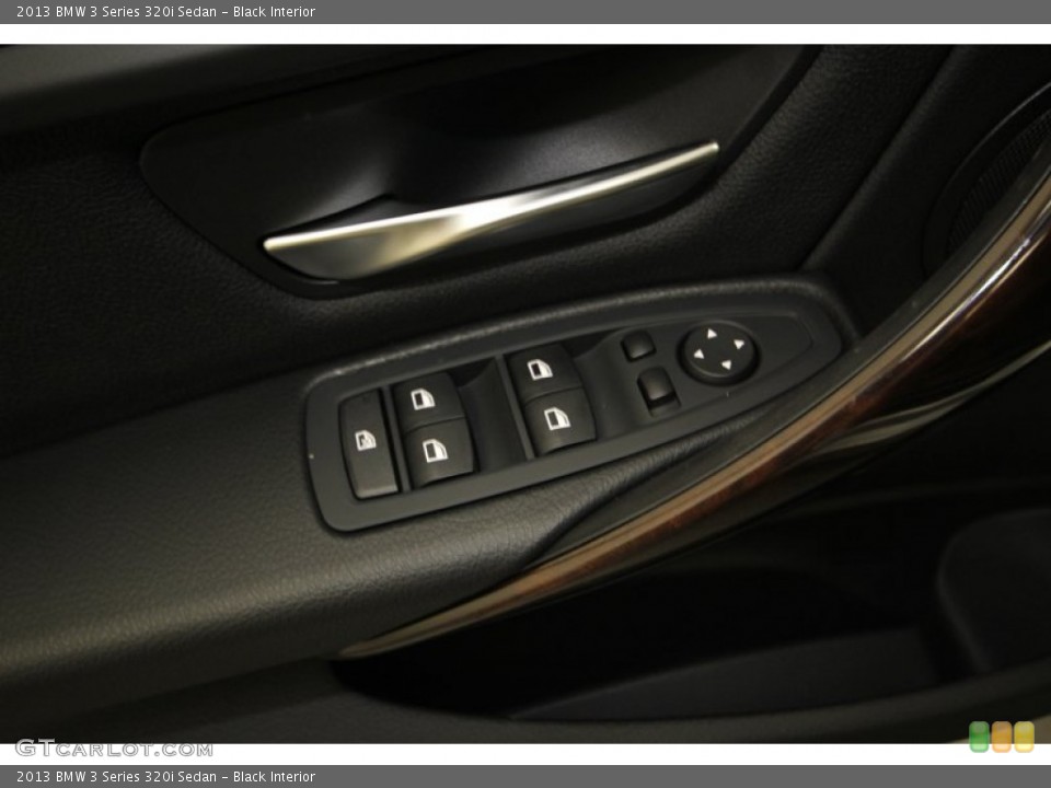 Black Interior Controls for the 2013 BMW 3 Series 320i Sedan #81000755