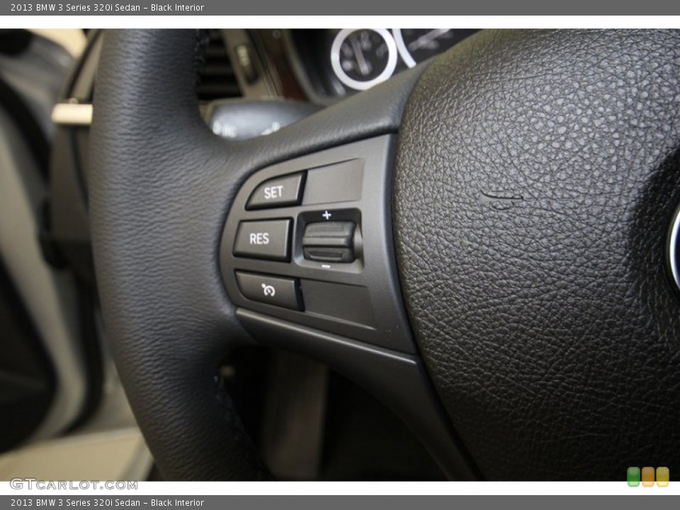 Black Interior Controls for the 2013 BMW 3 Series 320i Sedan #81000935