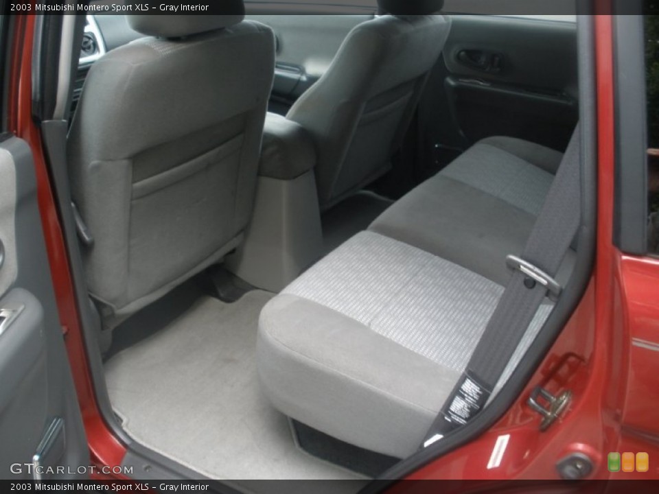 Gray Interior Rear Seat for the 2003 Mitsubishi Montero Sport XLS #81001070