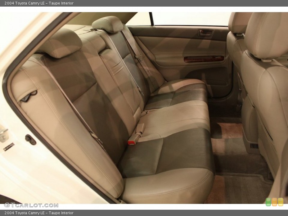 Taupe Interior Rear Seat for the 2004 Toyota Camry LE #81002792