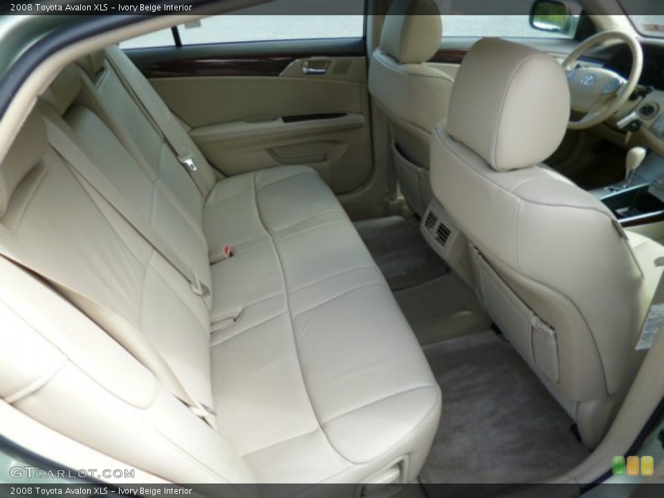 Ivory Beige Interior Rear Seat for the 2008 Toyota Avalon XLS #81005295