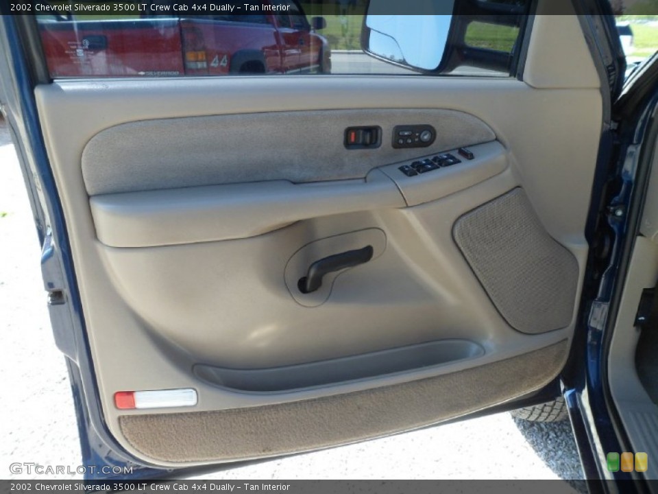 Tan Interior Door Panel for the 2002 Chevrolet Silverado 3500 LT Crew Cab 4x4 Dually #81005327