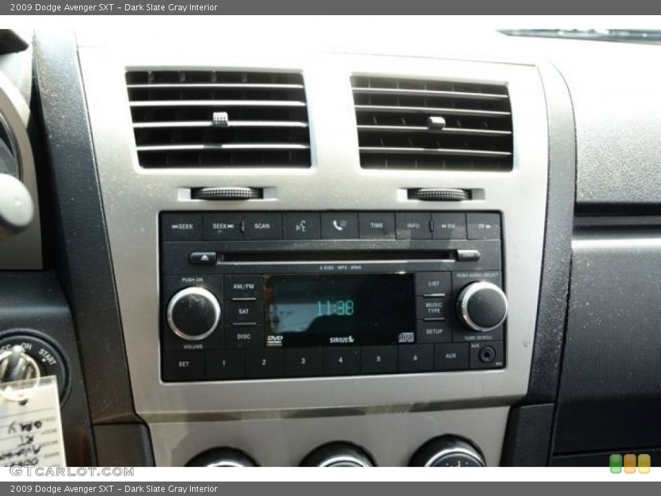 Dark Slate Gray Interior Audio System for the 2009 Dodge Avenger SXT #81007127