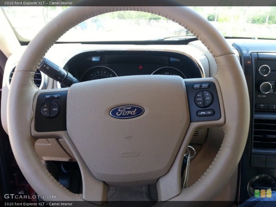 Camel Interior Steering Wheel for the 2010 Ford Explorer XLT #81007817
