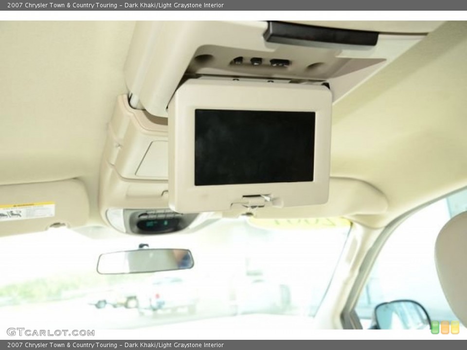 Dark Khaki/Light Graystone Interior Entertainment System for the 2007 Chrysler Town & Country Touring #81008435