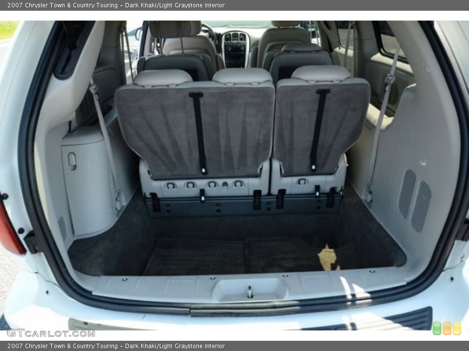 Dark Khaki/Light Graystone Interior Trunk for the 2007 Chrysler Town & Country Touring #81008465