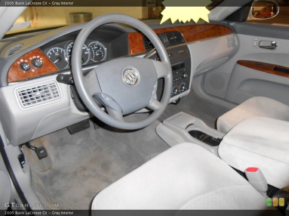 Gray Interior Prime Interior for the 2005 Buick LaCrosse CX #81009488