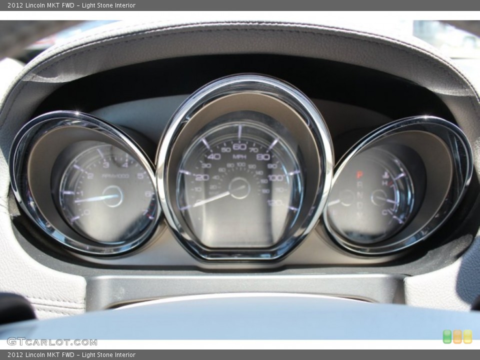 Light Stone Interior Gauges for the 2012 Lincoln MKT FWD #81010298
