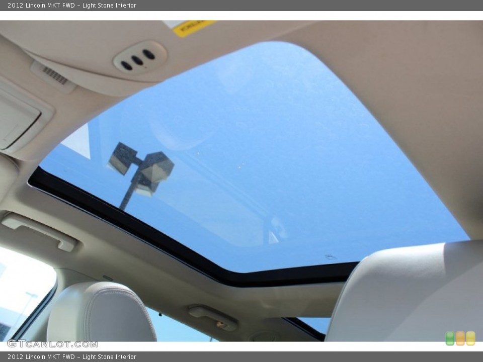 Light Stone Interior Sunroof for the 2012 Lincoln MKT FWD #81010361