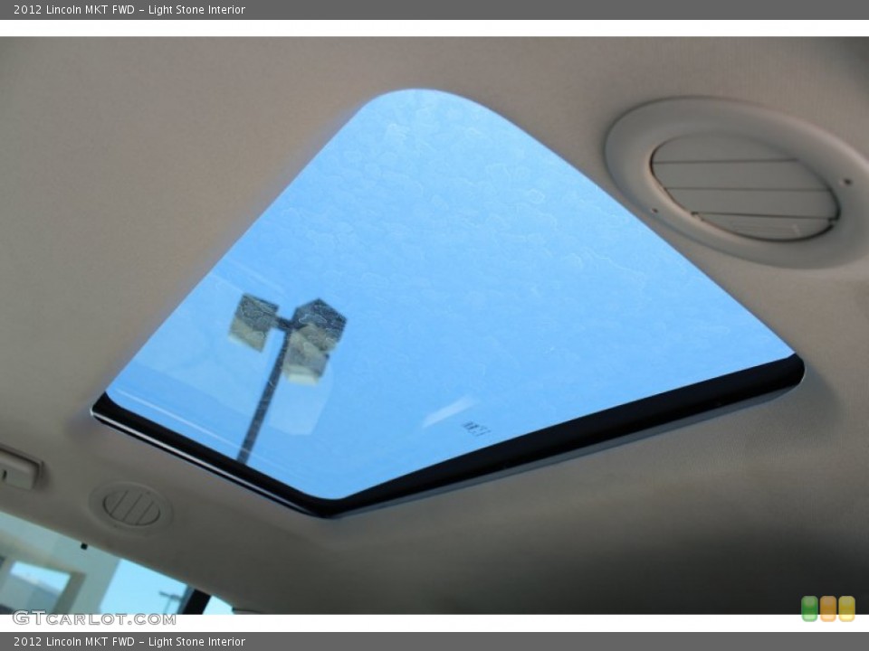 Light Stone Interior Sunroof for the 2012 Lincoln MKT FWD #81010364