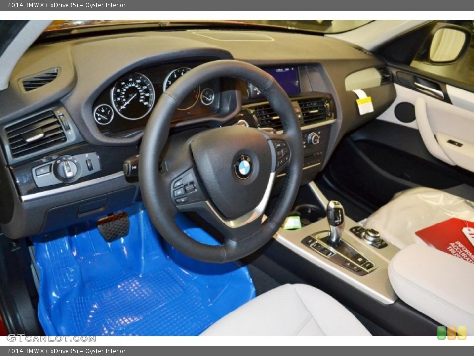 Oyster Interior Dashboard for the 2014 BMW X3 xDrive35i #81012939