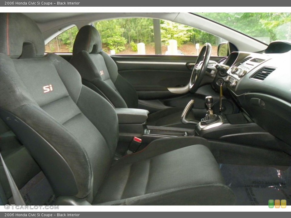 Black Interior Photo for the 2006 Honda Civic Si Coupe #81015501