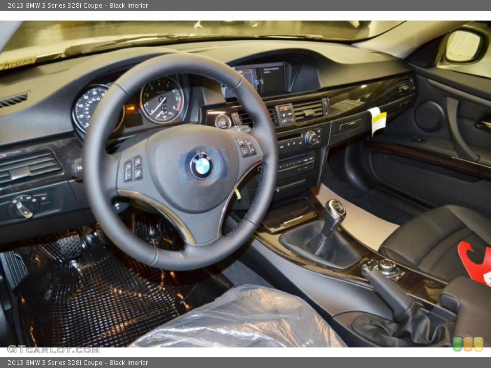 Black Interior Prime Interior for the 2013 BMW 3 Series 328i Coupe #81015737