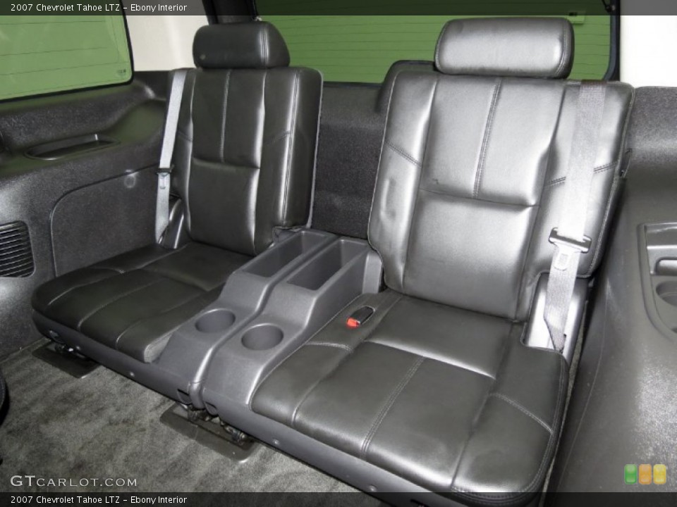 Ebony Interior Rear Seat for the 2007 Chevrolet Tahoe LTZ #81016764